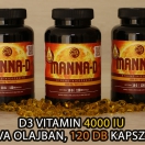 Manna-D3 vitamin oliva olajban